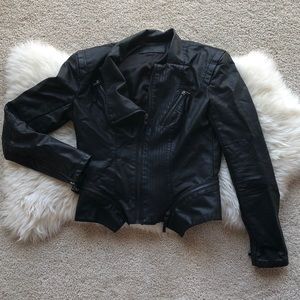 BLANKNYC Faux Leather Jacket - XS